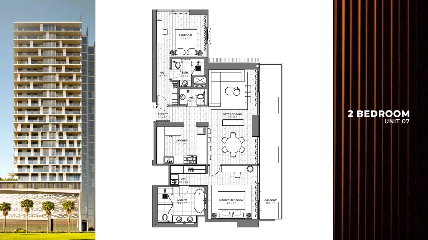 2 BR - Type B
